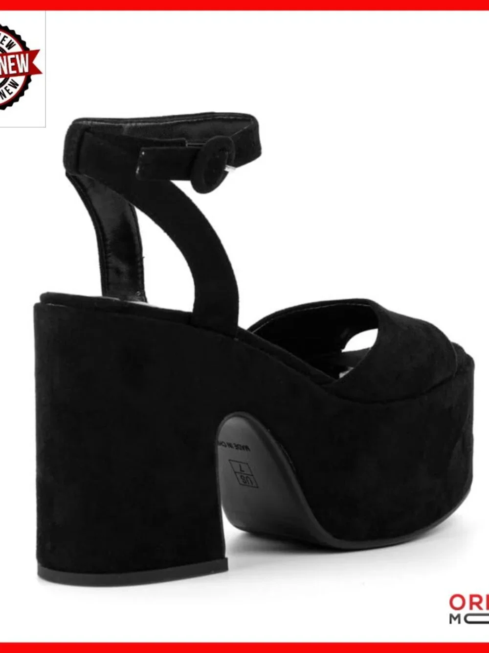 Chunky Platform Heels Open Toe Ankle Strap Sandals Wedding Party Dress Shoes